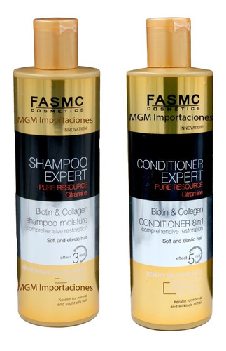 Shampoo O Acondicionador Expert Biotin & Collagen 500ml