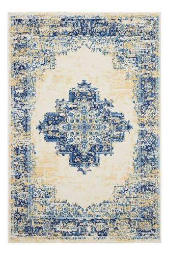 Grf14 Grafix Area Rug X 5'9 , 3'9 X5'9, White