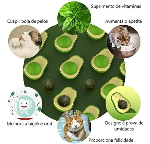 Kit 2 Brinquedos Para Gatos Coçador Escova Canto + Catnip Co Sortida