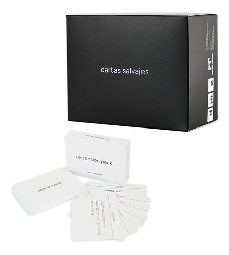 Cartas Salvajes Base + Expansion Pack Casa Fight Original