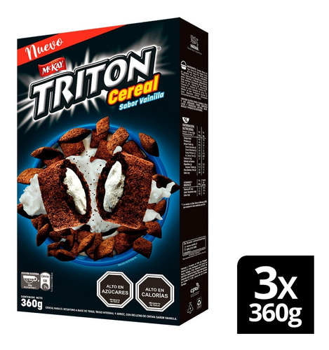 Cereal Triton® 360g X3 Cajas