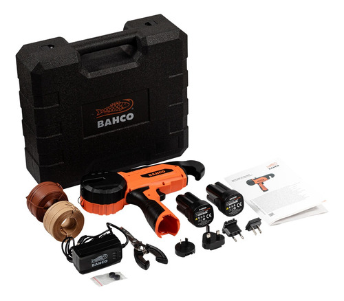 Atadora Eléctrica A Bateria Bahco 4 Niveles Brushless P/ Vid
