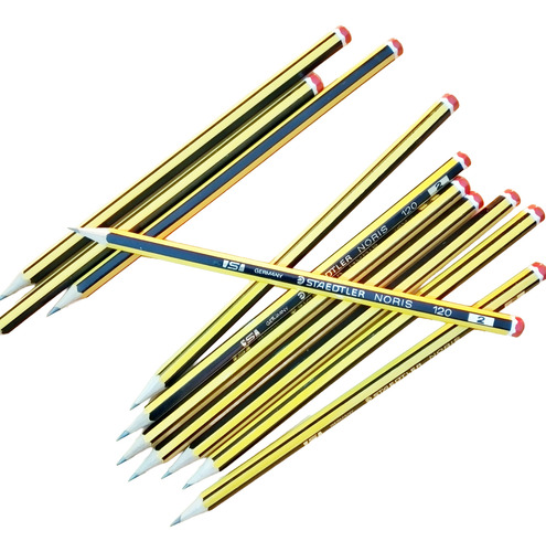Lapiz Negro Staedtler Noris Hb; Pack X 4 Negro/grafito