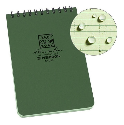 Libreta De Notas  Rite In The Rain  Impermeable  N° 946