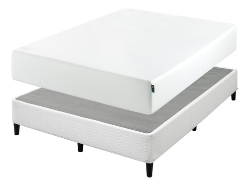 Cama Keenan Colchón Espuma 1.5 Plazas Long 25cms