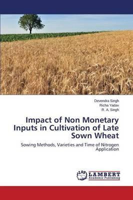 Libro Impact Of Non Monetary Inputs In Cultivation Of Lat...