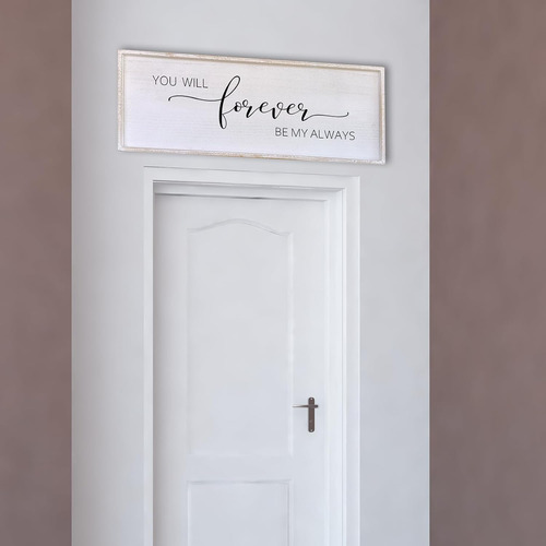 Letrero Con Texto En Inglés «you Will Forever Be My Always S