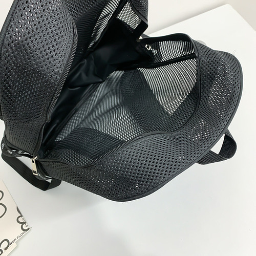 Mochila Transparente De Malla Resistente