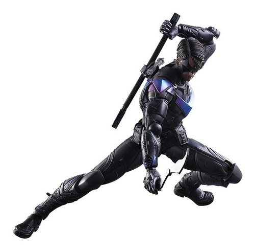 Asa Noturna Arts Kai Nightwing Batman Arkham Knight Dc 24 Cm