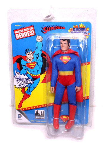 Super Homem Superman Boneco 20cm Figures Toys = Mego Anos 70