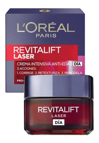 Crema Intensiva Día L'oréal Revitalift Laser A-edad 50 Ml