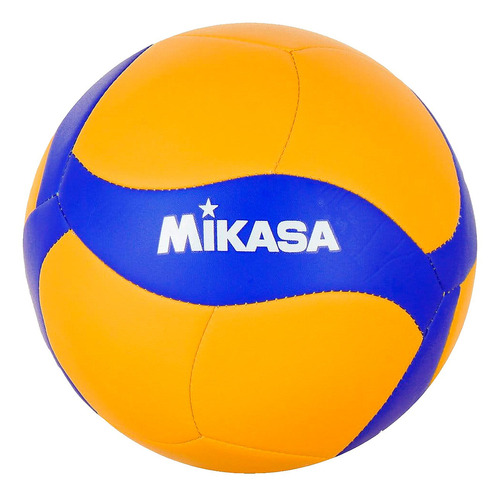 Balón de voleibol Mikasa oficial V370w amarillo y azul