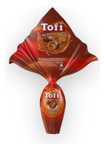 Huevo De Pascuas De Chocolate Con Leche Tofi X 115g Sin Tacc