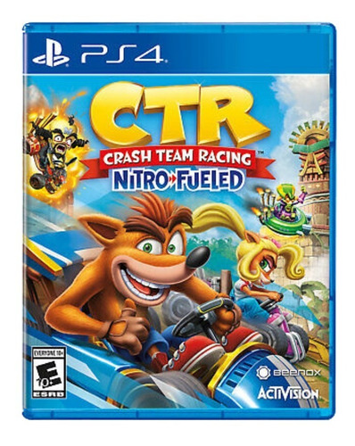 Ps4 Crash Team Racing Nitro Fueled Juego Playstation 4