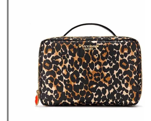 Cosmetiquera victoria secret animal print hot sale