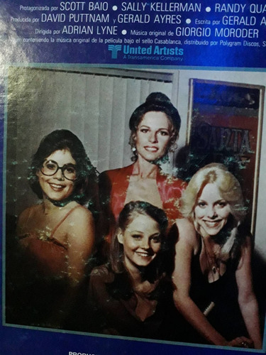 Lp Soundtrack De Foxes/zorras Jodie Foster Disco Vinilo (Usado)