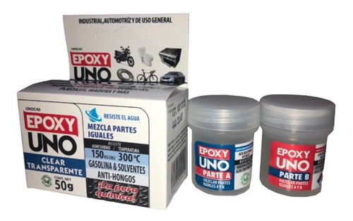 Adhesivo Serie Epoxy Unoc40 Pegamentos Taller E Industria