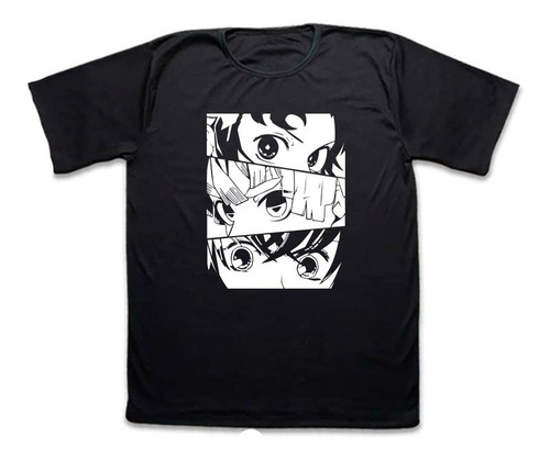Franelas Shirts Camisetas Demon Slayer Tanjiro Zenitsu Inosu