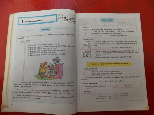 Conquista Da Matemática 4 = Método Experimental De 1986 = Livro De José Ruy Giovanni (Usado)