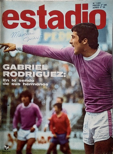 Revista Estadio N°1624 Póster Wanderers 1974(ee143