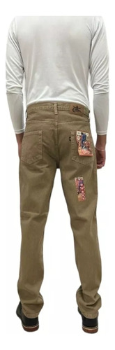 Pantalón Jeans Mezclilla Cimarron Recto Hombre 100% Algodón