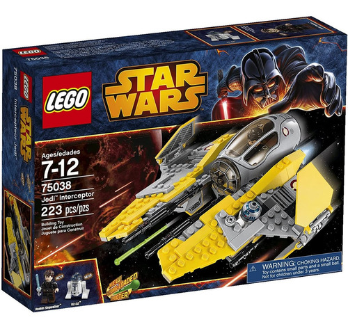 Lego Nave Jedi Interceptor Star Wars Set 75038