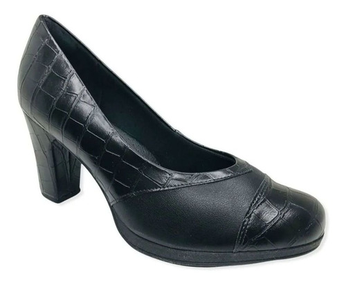 Sapato Scarpin Feminino Piccadilly Joanete 130203 Preto