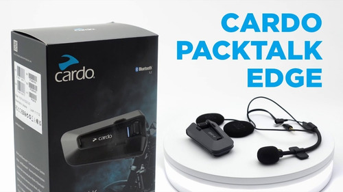 Intercomunicador Moto Cardo Packtalk Edge Jbl + Bone