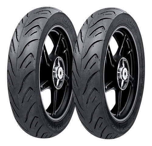 Par Pneu Sc 110/70-17+140/70-17 Fazer250 Mt03 Cb 300 Twister