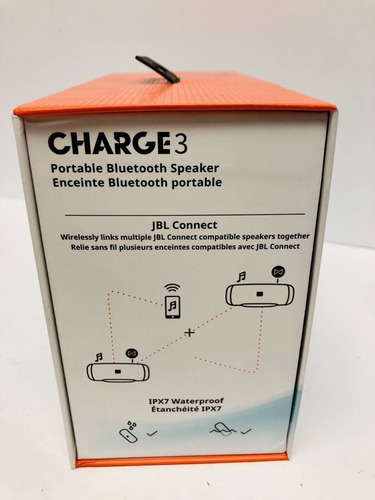 Bocina Jbl Charge 3 Bluetooth Portatil Waterproof 20 Horas
