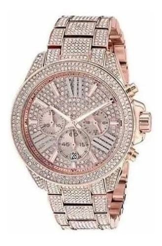 Relógio Feminino Michael Kors Mk6452 Cravejado -