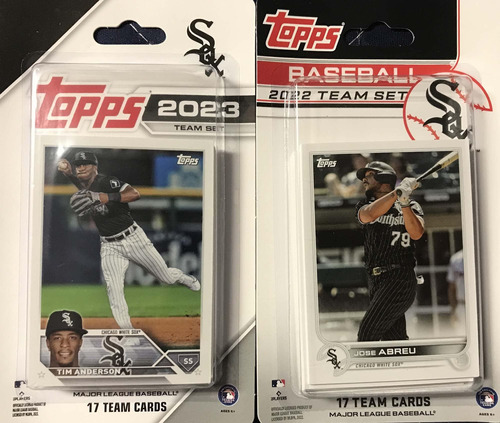 Chicago White Sox Topps Factory Sealed Team Set Lote De Rega