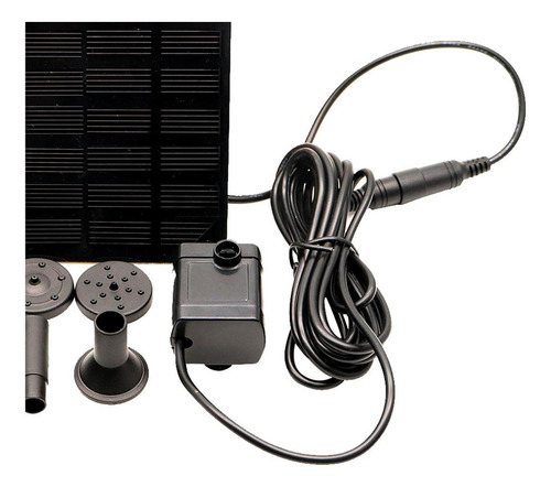 Fuente Solar Con Panel De Bomba De Agua De Panel Solar De