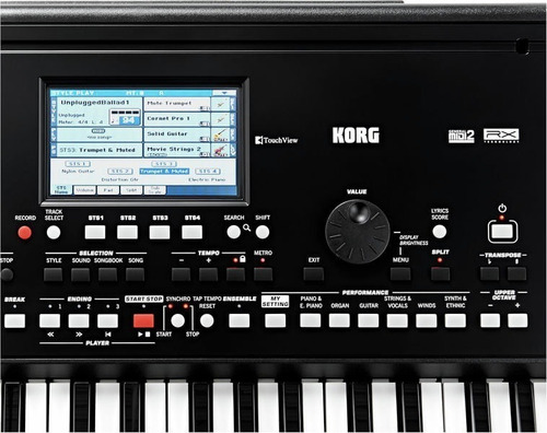 Imagen 7 de 9 de Korg Pa300 Teclado Arranger 5 Octavas Pantalla Tactil