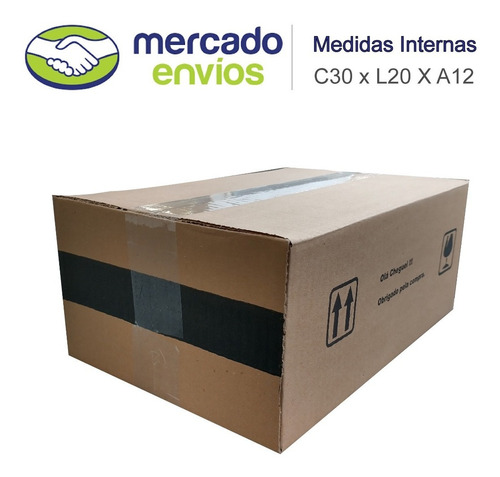 25 Caixas De Papelão 30x20x12 Sedex/pac
