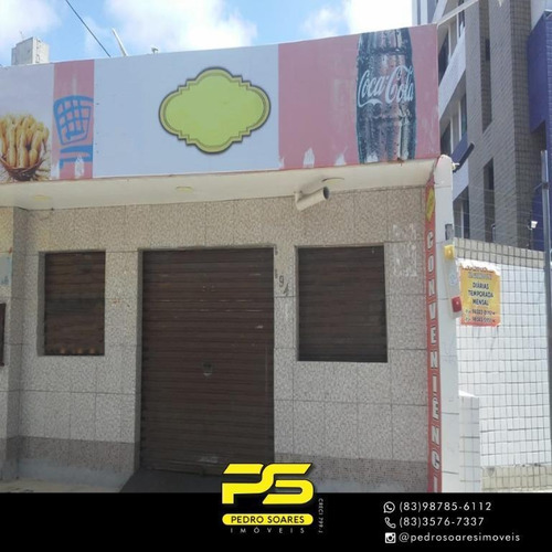 Imagem 1 de 12 de Ponto Para Alugar, 245 M² Por R$ 4.000/mês - Tambaú - João Pessoa/pb - Pt0028