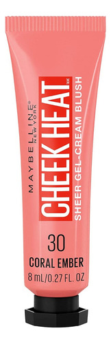 Rubor En Gel Maybelline® Cheek Heat 30 | Coral Ember