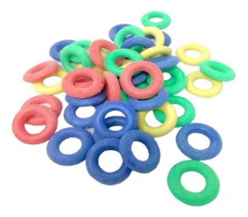 Anillos Material Didáctico Eduplas 250 Piezas Edu-014