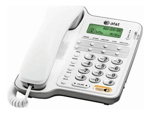 Telefono Con Cable At&t Con Identificador Altavoz Premium