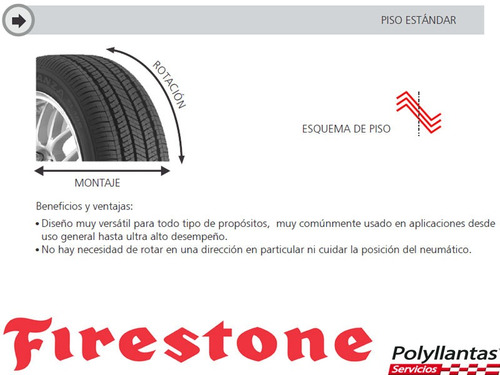 Imagen 6 de 7 de Llanta 255/60r15 Firestone Firehawk Indy 500
