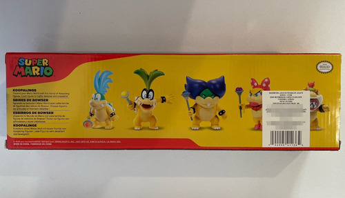 Koopalings Mario Bros Set 5 Koopalines Super Mario Jakks Pac (Usado)