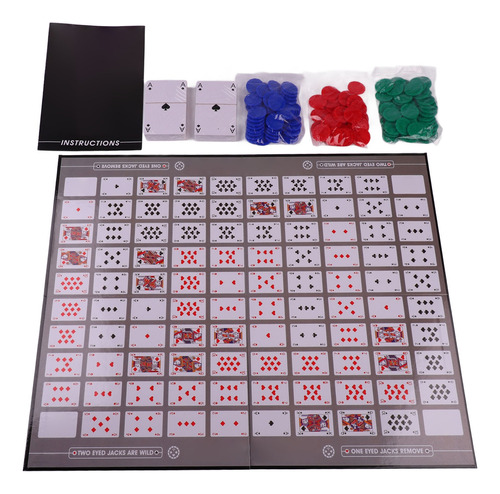 Sequenc Clasico Juego De Mesa Estrategia 104pcs