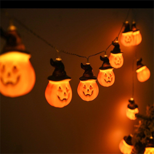 Cadena De Luces Led R Para Halloween, Decoración De Hallowee