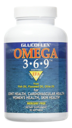 Glucoflex Omega 3-6-9, Omegas De Aceite De Pescado Epa/dha P