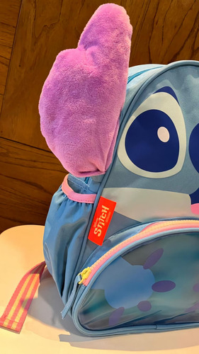 Mochila Infantil Média De Costas Lilo E Stitch