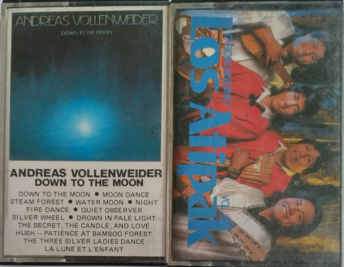 Duas Fitas K7 Cassettes Originais Andréas E Atipak.