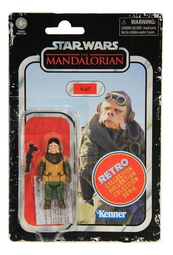 Figura Kuiil Star Wars Mandalorian Vintage Retro