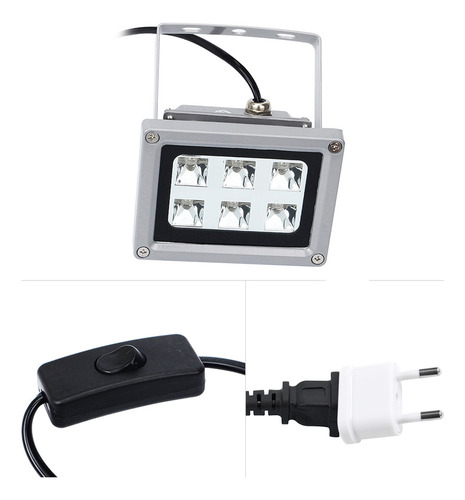 Para Lâmpada De Luz De Cura De Resina Uv Para Impressora 3d