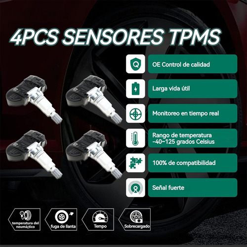Sensor Tpms Presion Para Bmw I3 I01 I12 Bmw I8 I01 I12