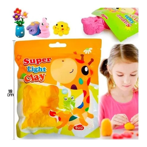 12 Bolsas Foamy Moldeable Boligoma 720g